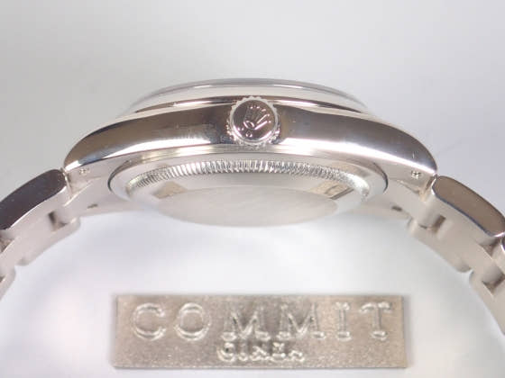 ロレックス デイデイト Ref.118209 ブラックシェル文字盤 中古 day-date-6