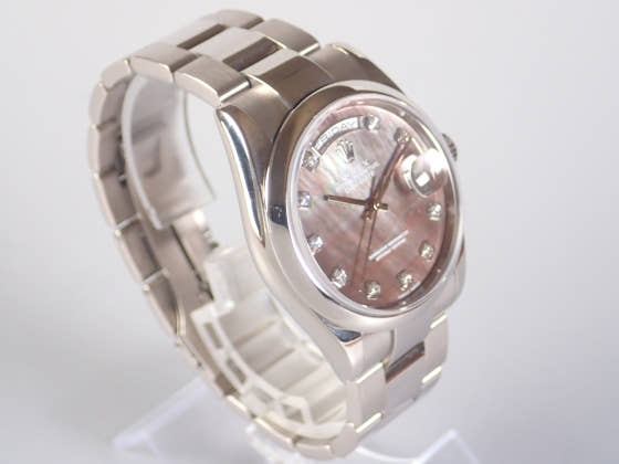 ロレックス デイデイト Ref.118209 ブラックシェル文字盤 中古 day-date-6