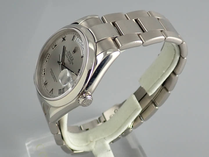 ロレックス デイデイト Ref.118209 グレー文字盤 中古 day-date-71