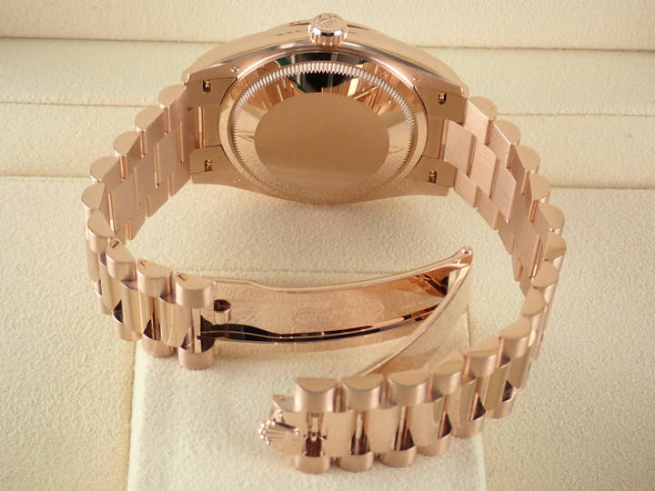 ロレックス デイデイト Ref.128235 ブラウン文字盤 未使用 day-date-75