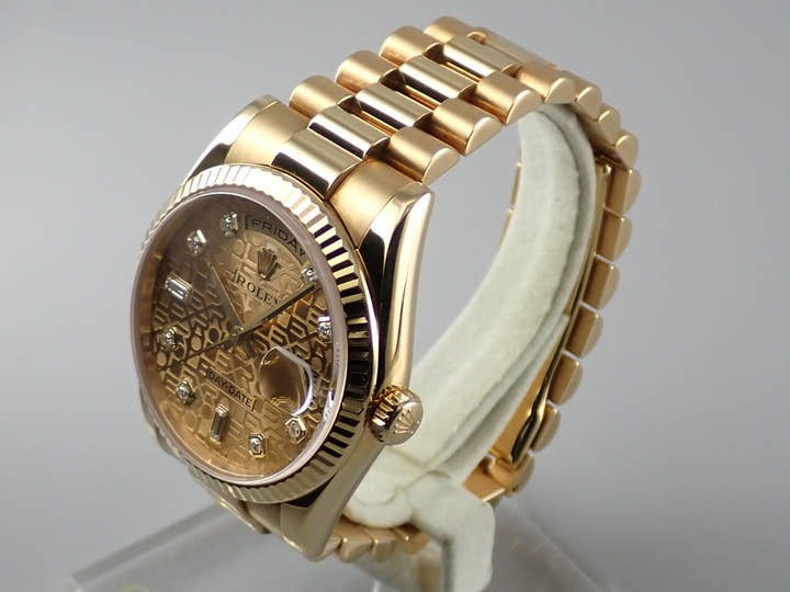 ロレックス デイデイト Ref.118238 シャンパン コンピューター文字盤 中古 day-date-76
