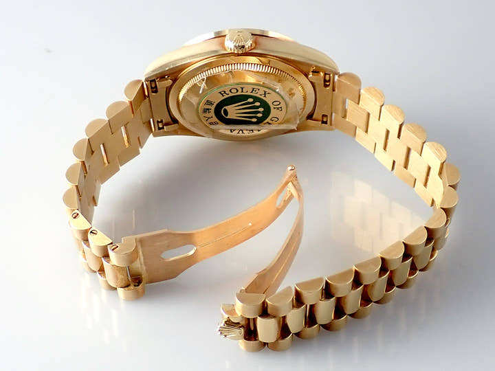 ロレックス デイデイト Ref.18348A シャンパン文字盤 中古 day-date-85