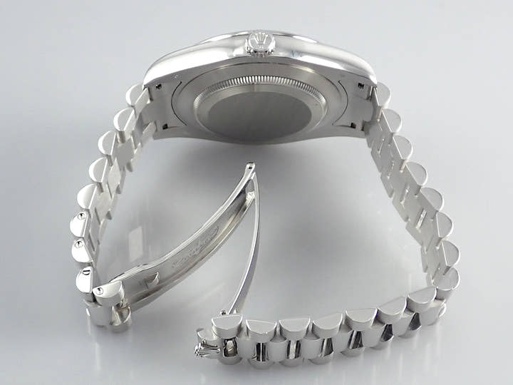 ロレックス デイデイトII Ref.218206 ブラック文字盤 中古 day-date-87