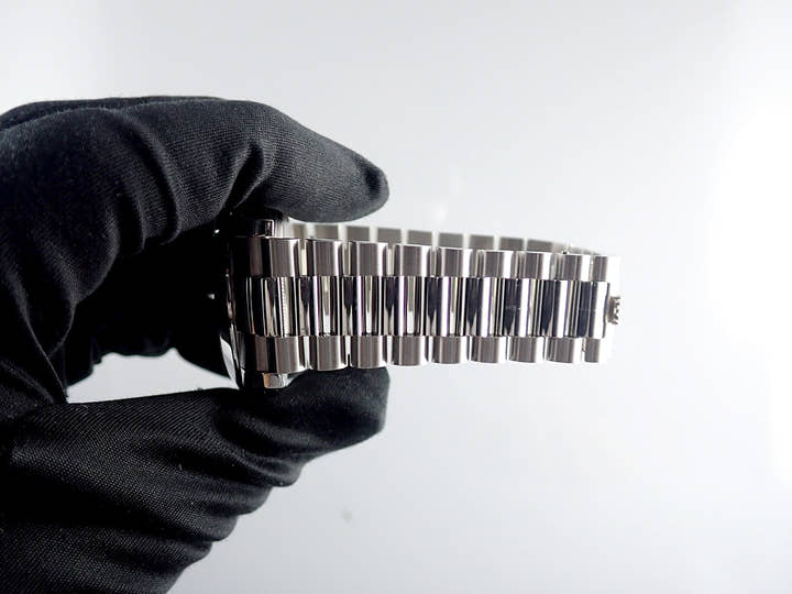 ロレックス デイデイトII Ref.218206 ブラック文字盤 中古 day-date-87