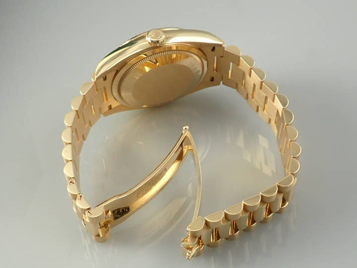 ロレックス デイデイト Ref.128238A グリーンオンブレ文字盤 中古 day-date-89