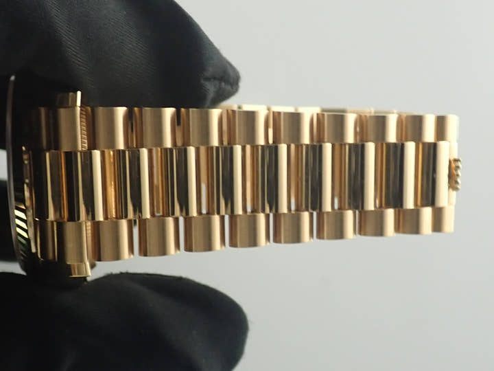 ロレックス デイデイト Ref.128238A グリーンオンブレ文字盤 中古 day-date-89