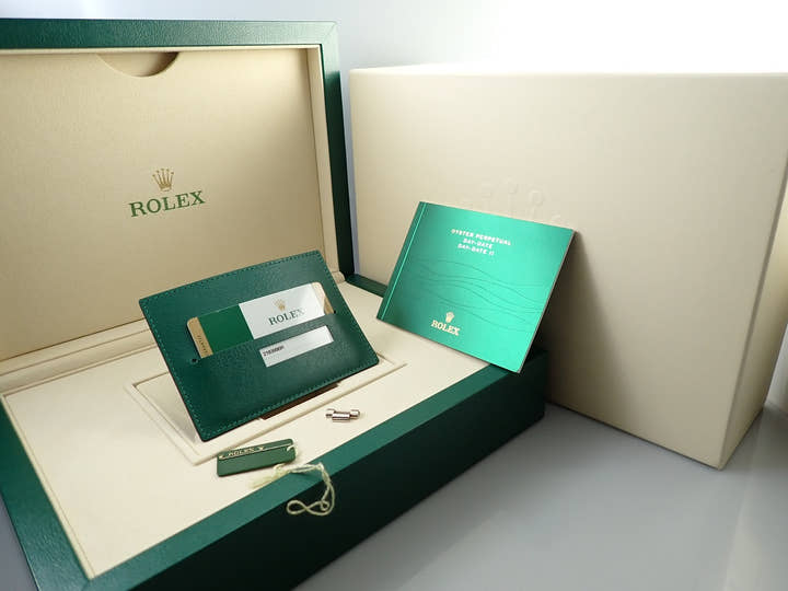 ロレックス デイデイトII Ref.218399BR ホワイトゴールド ダイヤモンド文字盤