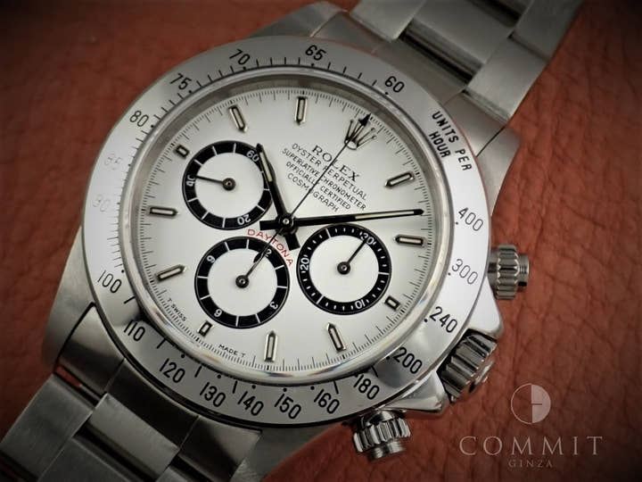 ロレックス デイトナ エルプリメロ Ref.16520 ステンレススチール ホワイト文字盤