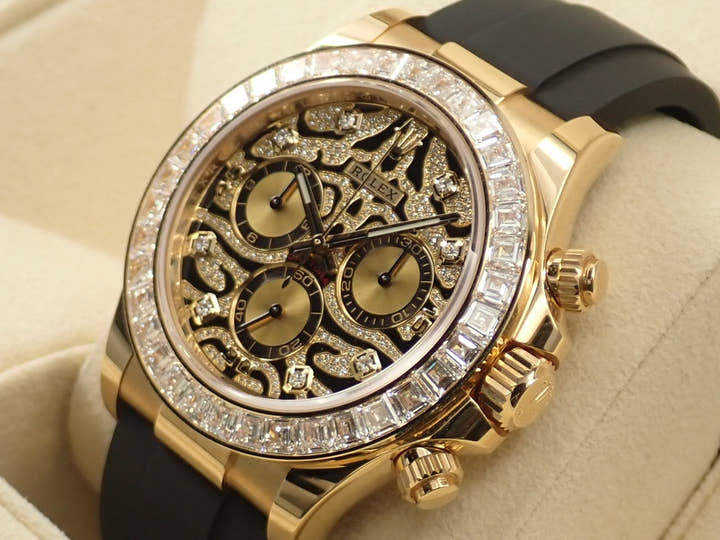 ロレックス デイトナ Ref.116588TBR イエローゴールド ブラックxシャンパン文字盤