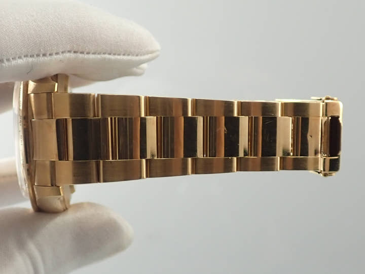 ロレックス デイトナ エルプリメロ Ref.16528G イエローゴールド ブラックx8Pダイヤ文字盤