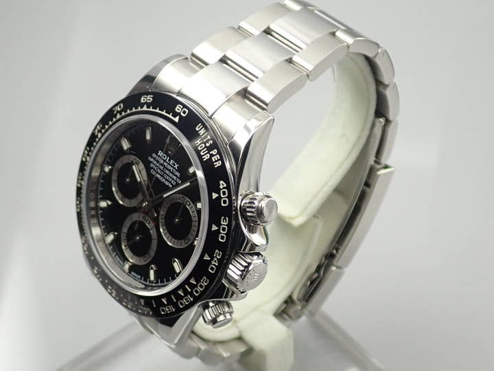 ロレックス デイトナ Ref.116500LN ステンレススチール ブラック文字盤