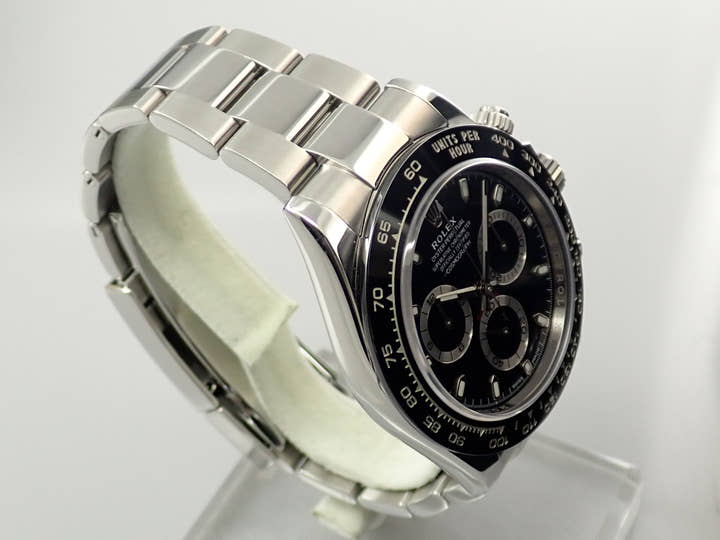 ロレックス デイトナ Ref.116500LN ステンレススチール ブラック文字盤