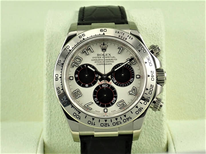 ロレックス デイトナ Ref.116519 ホワイトゴールド ホワイトxブラック文字盤