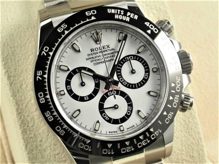 ロレックス デイトナ Ref.116500LN ステンレススチール ホワイト文字盤