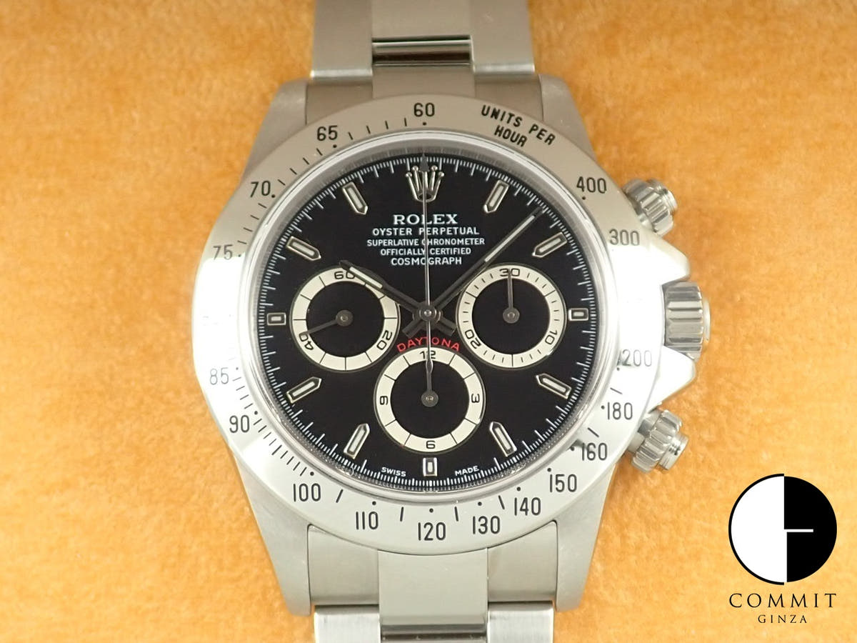 ロレックス デイトナ エルプリメロ Ref.16520 ステンレススチール ブラック文字盤