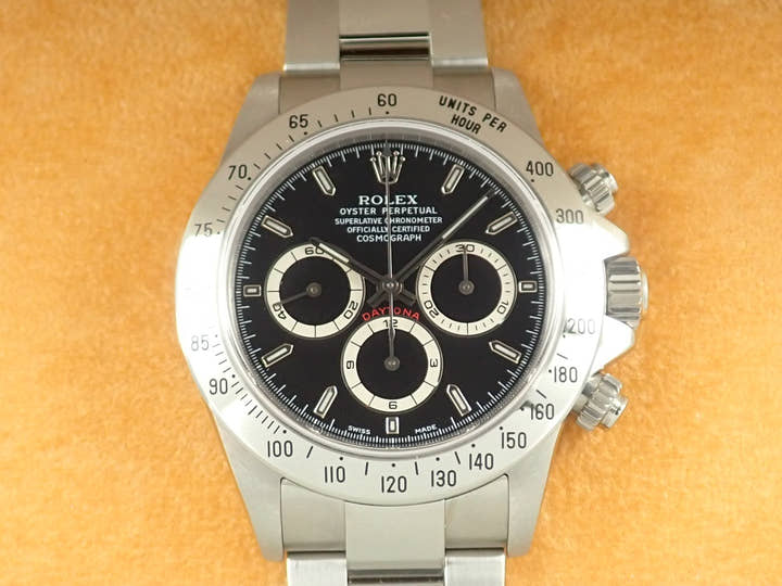 ロレックス デイトナ エルプリメロ Ref.16520 ステンレススチール ブラック文字盤
