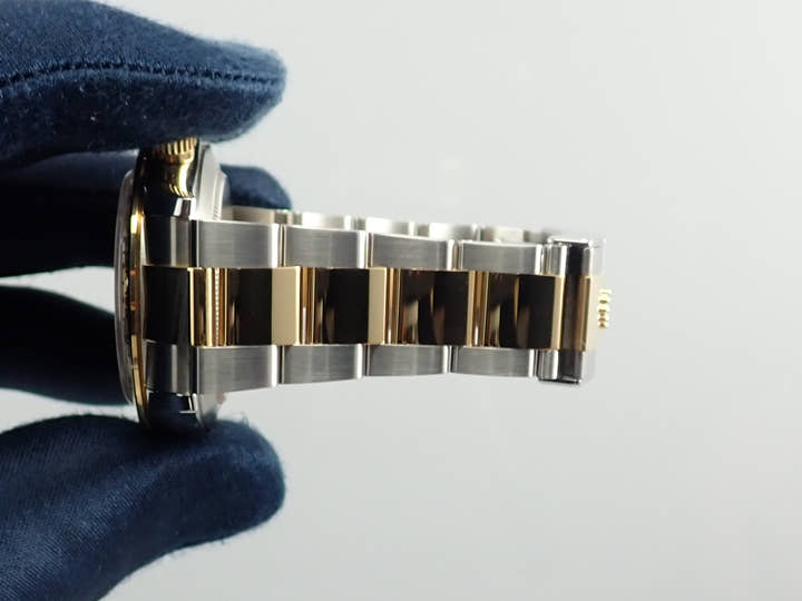 ロレックス デイトナ Ref.116503 ステンレススチール/イエローゴールド ブルーアラビア文字盤