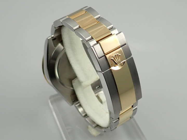 ロレックス デイトナ Ref.116503 ステンレススチール/イエローゴールド ブルーアラビア文字盤