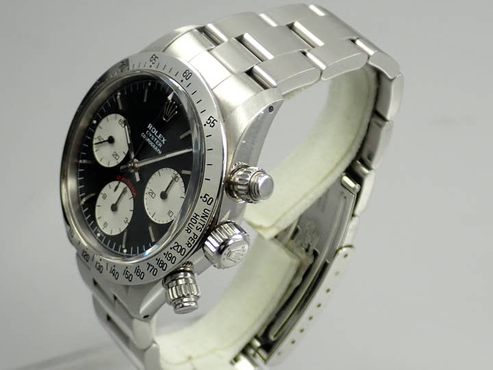 ロレックス デイトナ Ref.6265 ステンレススチール ブラック文字盤