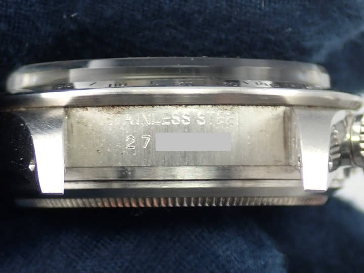 ロレックス デイトナ Ref.6265 ステンレススチール ブラック文字盤