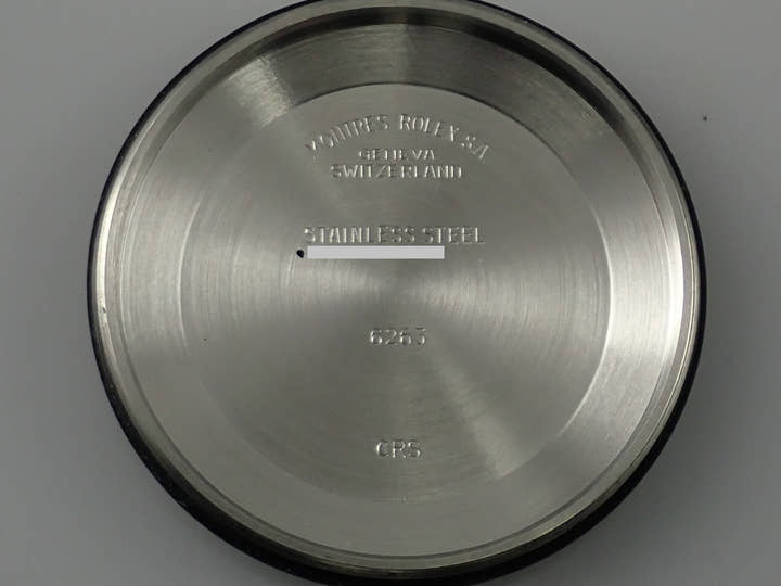 ロレックス デイトナ Ref.6265 ステンレススチール ブラック文字盤