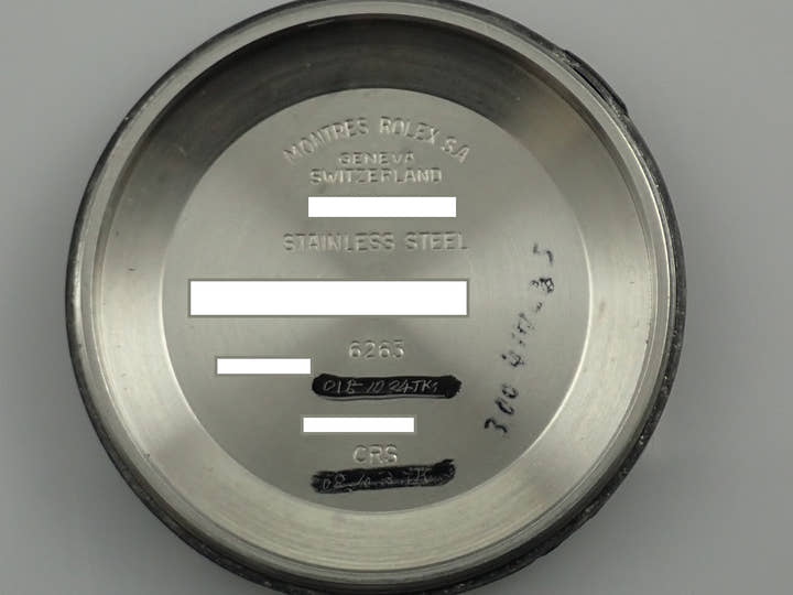 ロレックス デイトナ Ref.6263 ステンレススチール シルバー文字盤