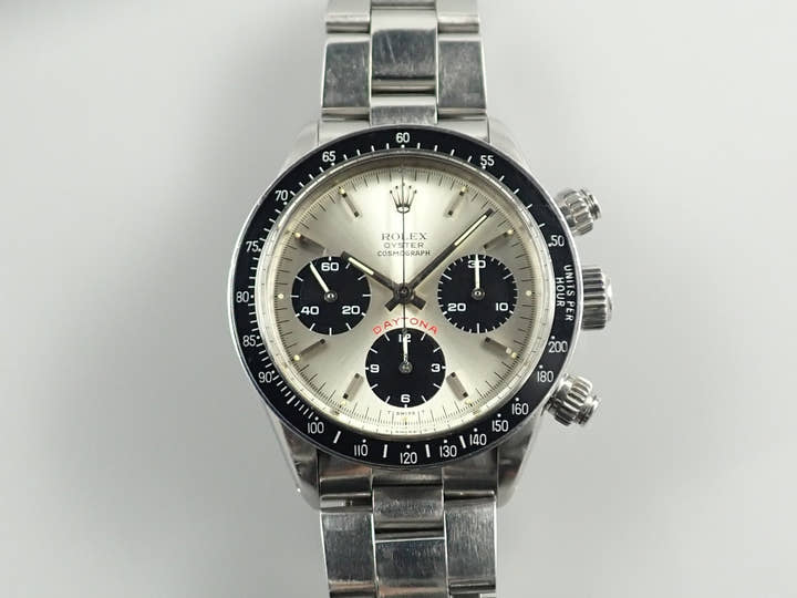 ロレックス デイトナ Ref.6263 ステンレススチール シルバー文字盤