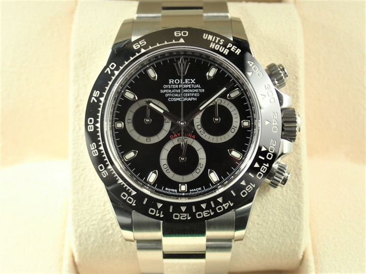ロレックス デイトナ Ref.116500LN ステンレススチール ブラック文字盤