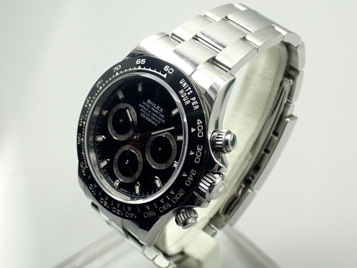 ロレックス デイトナ Ref.116500LN ステンレススチール ブラック文字盤