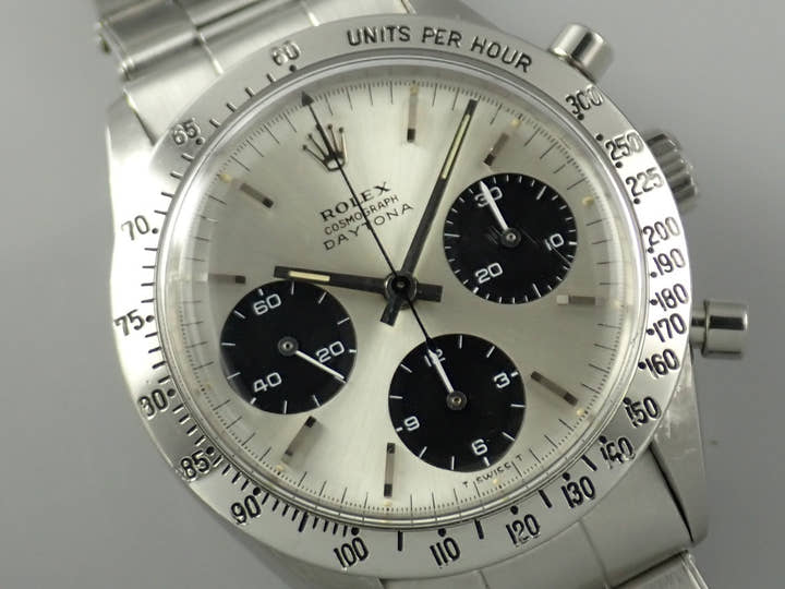 ロレックス デイトナ Ref.6239 ステンレススチール シルバー文字盤