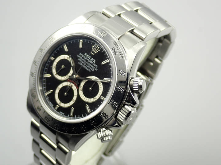 ロレックス デイトナ エルプリメロ Ref.16520 ステンレススチール ブラック文字盤