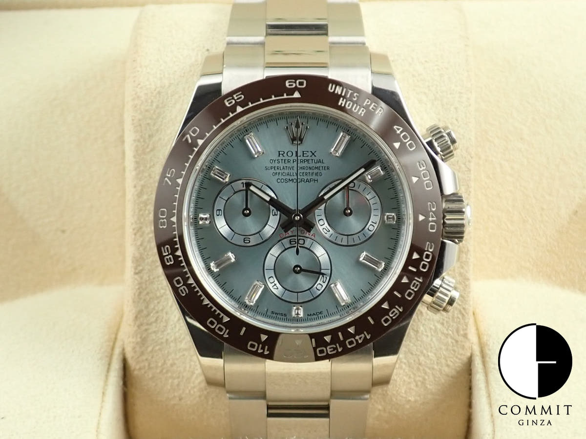 Rolex Daytona Ref. 116506A Platinum Ice Blue Dial