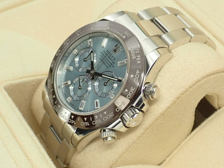 Rolex Daytona Ref. 116506A Platinum Ice Blue Dial