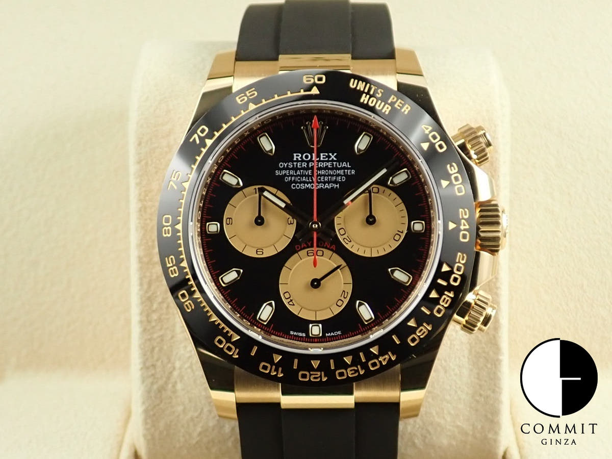Rolex Daytona Ref. 116518LN Yellow Gold Black x Champagne Dial