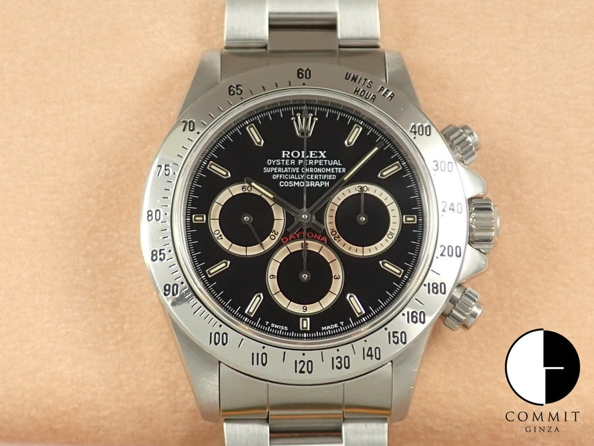 ロレックス デイトナ エルプリメロ Ref.16520 ステンレススチール ブラック文字盤