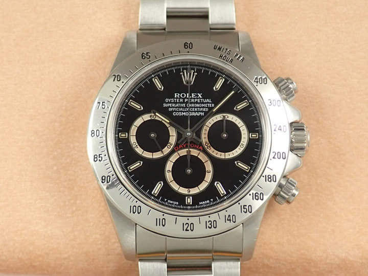 ロレックス デイトナ エルプリメロ Ref.16520 ステンレススチール ブラック文字盤