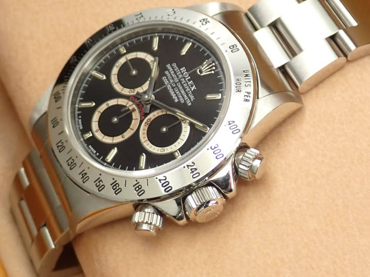 ロレックス デイトナ エルプリメロ Ref.16520 ステンレススチール ブラック文字盤