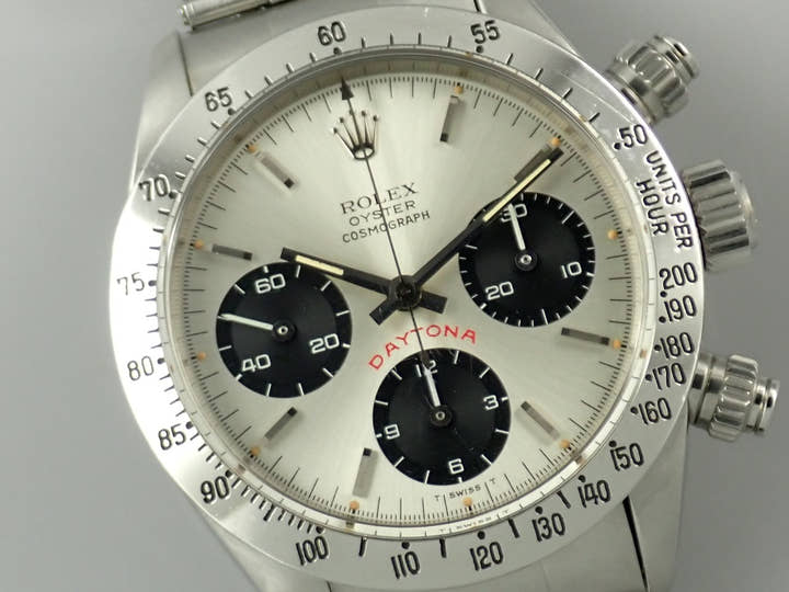 Rolex Daytona Ref. 6265 Stainless Steel Silver Dial