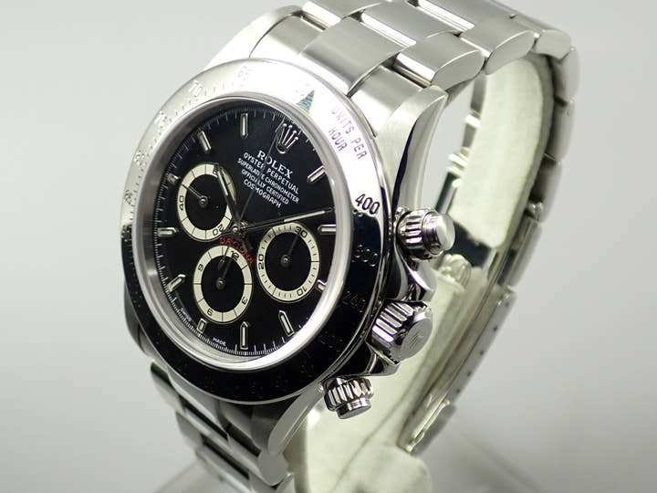 ロレックス デイトナ エルプリメロ Ref.16520 ステンレススチール ブラック文字盤