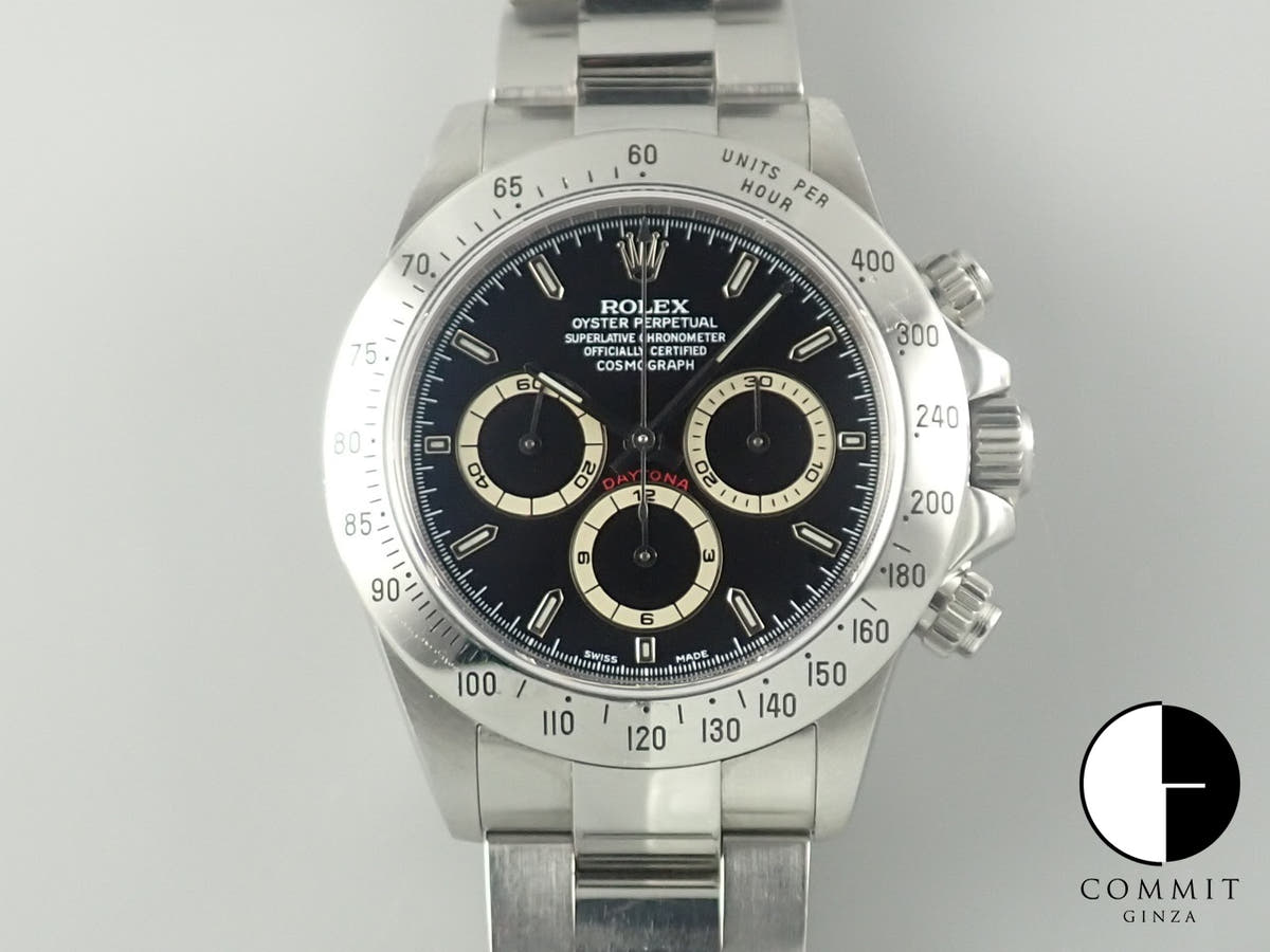 ロレックス デイトナ エルプリメロ Ref.16520 ステンレススチール ブラック文字盤
