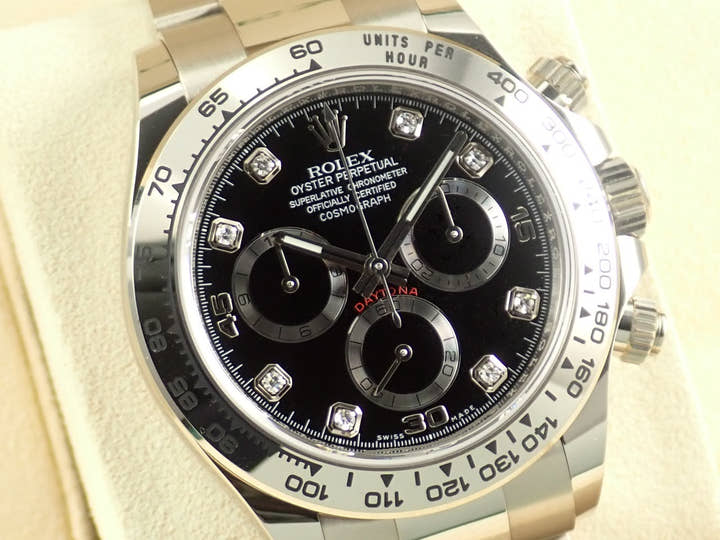 ロレックス デイトナ Ref.116509G ホワイトゴールド ブラック文字盤