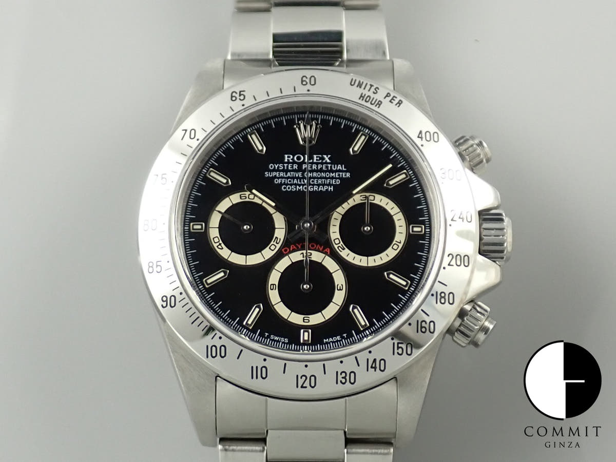 ロレックス デイトナ エルプリメロ Ref.16520 ステンレススチール ブラック文字盤