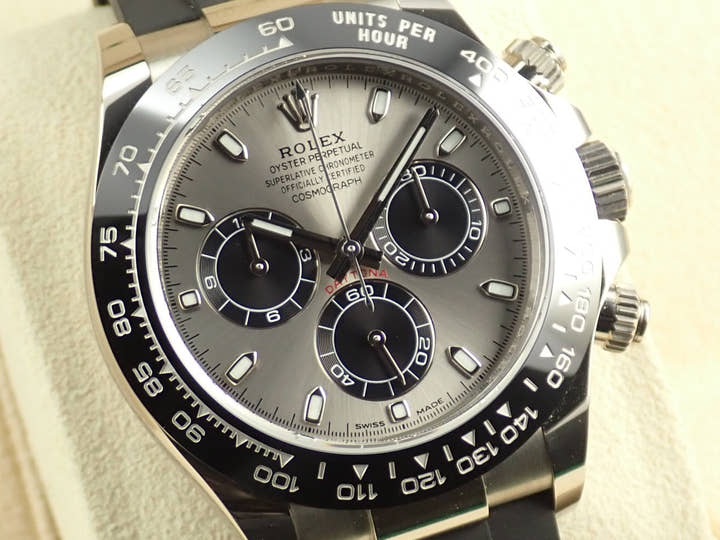 ロレックス デイトナ Ref.116519LN ホワイトゴールド スチールxブラック文字盤
