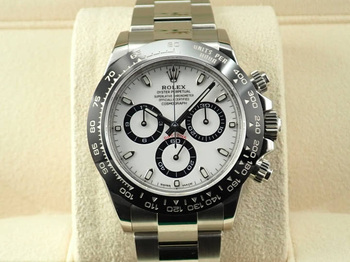 ロレックス デイトナ Ref.116500LN ステンレススチール ホワイト文字盤