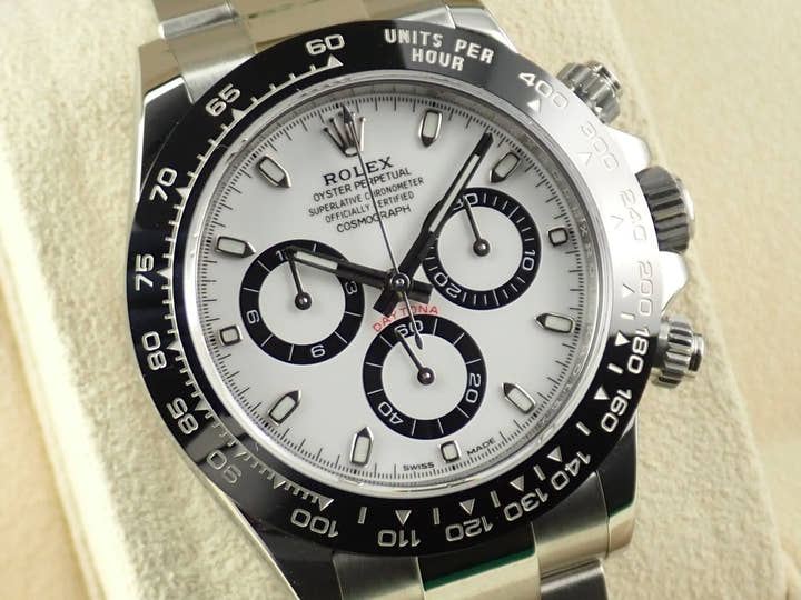 ロレックス デイトナ Ref.116500LN ステンレススチール ホワイト文字盤