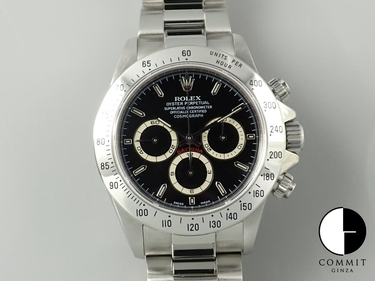 ロレックス デイトナ エルプリメロ Ref.16520 ステンレススチール ブラック文字盤