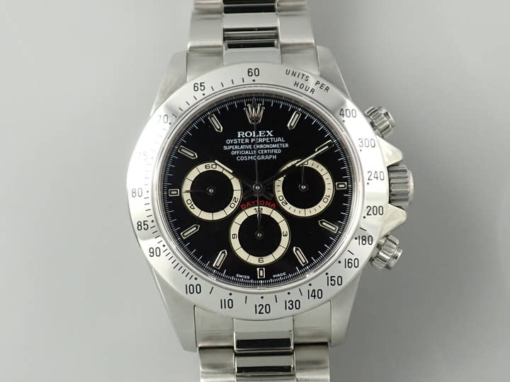 ロレックス デイトナ エルプリメロ Ref.16520 ステンレススチール ブラック文字盤