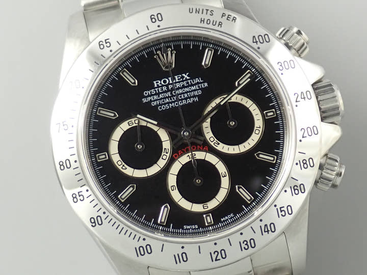 ロレックス デイトナ エルプリメロ Ref.16520 ステンレススチール ブラック文字盤