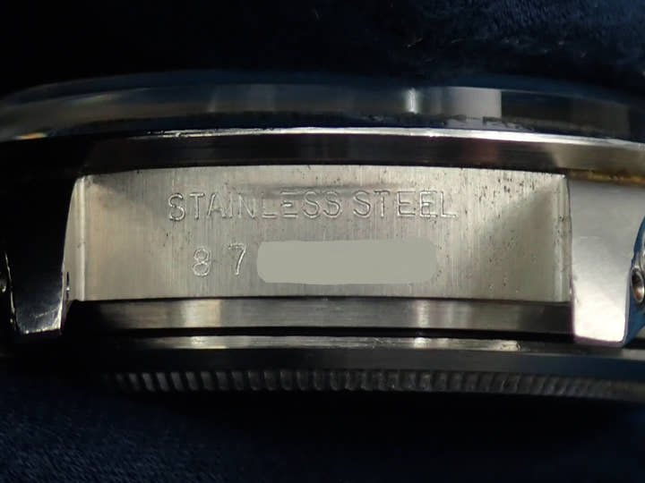 ロレックス デイトナ Ref.6265 ステンレススチール ブラック文字盤