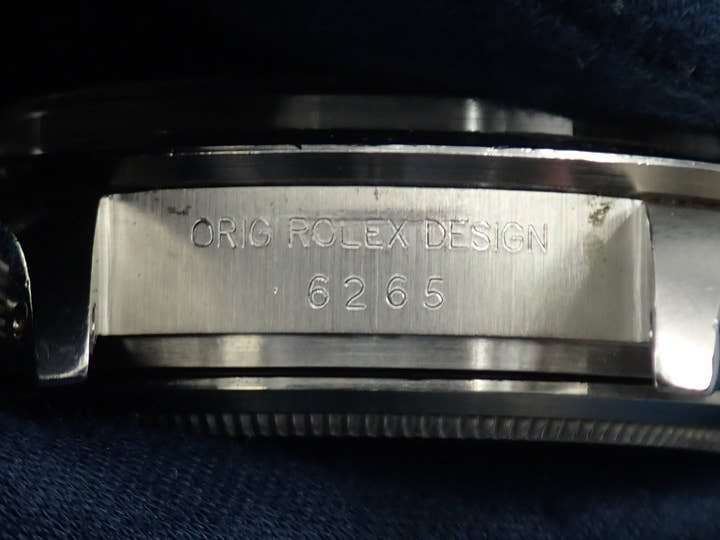 ロレックス デイトナ Ref.6265 ステンレススチール ブラック文字盤